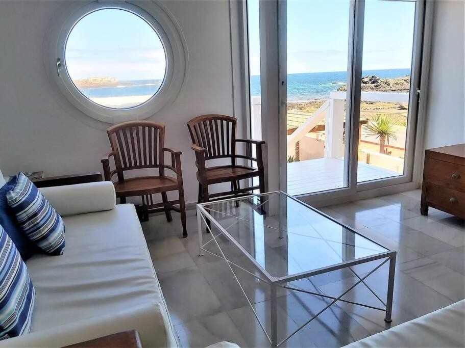 Blue Breeze House With Pool Facing Sea Villa Corralejo Exteriör bild